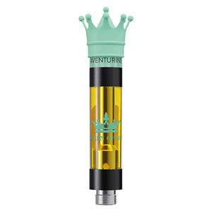 Queen of Bud - QOB Aventurine Liquid Crystals 510 Thread Cartridge - Sativa - 1g