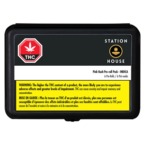 Station House - Pink Kush Pre-Roll - Indica - 1x0.5g